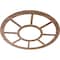 Ekena Millwork Grace Wood Fretwork Pierced Ceiling Medallion, Walnut, 24"OD x 8 3/4"ID x 3/8"T CMWP24X0375GRWA - alternate 3